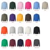 sweatshirt color chart - Nana Merch