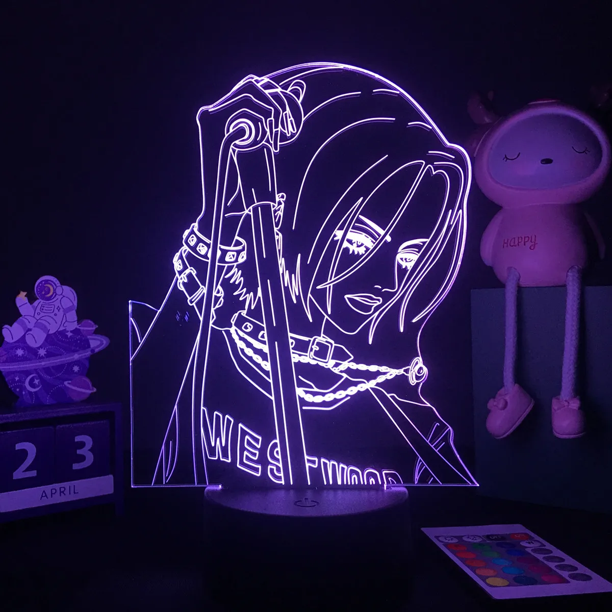 Kawaii Anime Nana Girl 3D LED