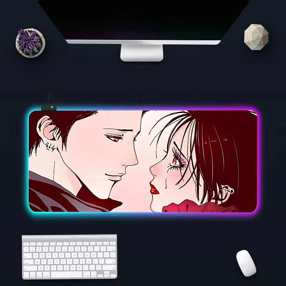 Nana Osaki Anime Girl Gaming Mousepad RGB