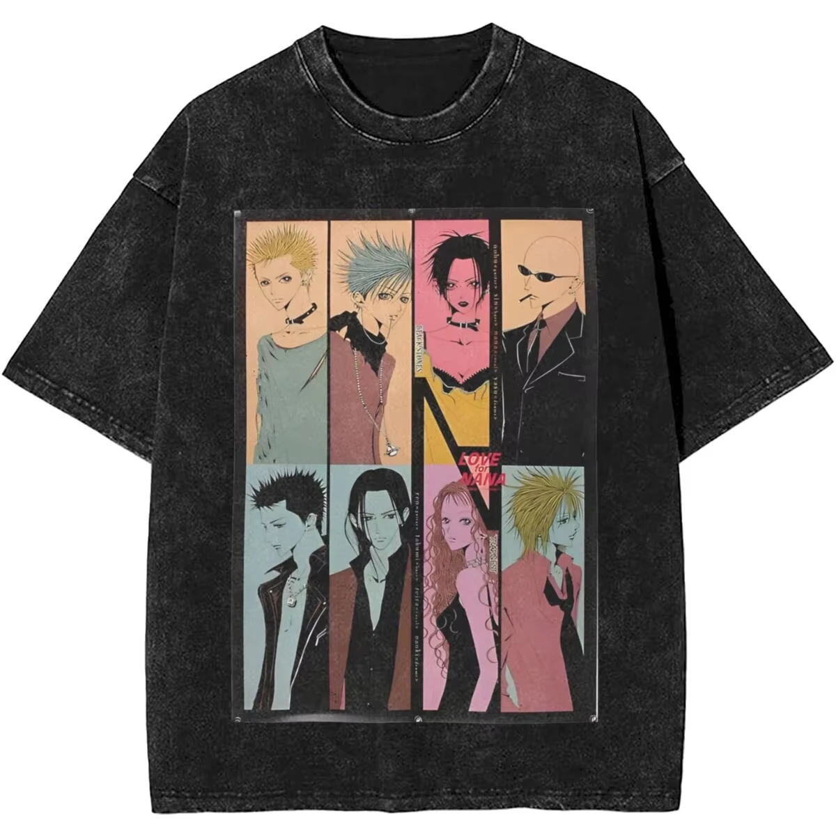Popular Oversized Hip Hop Mineral T-Shirt