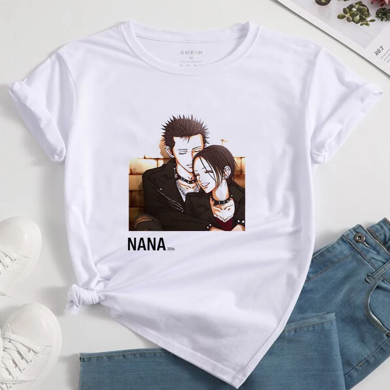 Japanese NANA Summer Anime Girl Crop Top T-Shirt