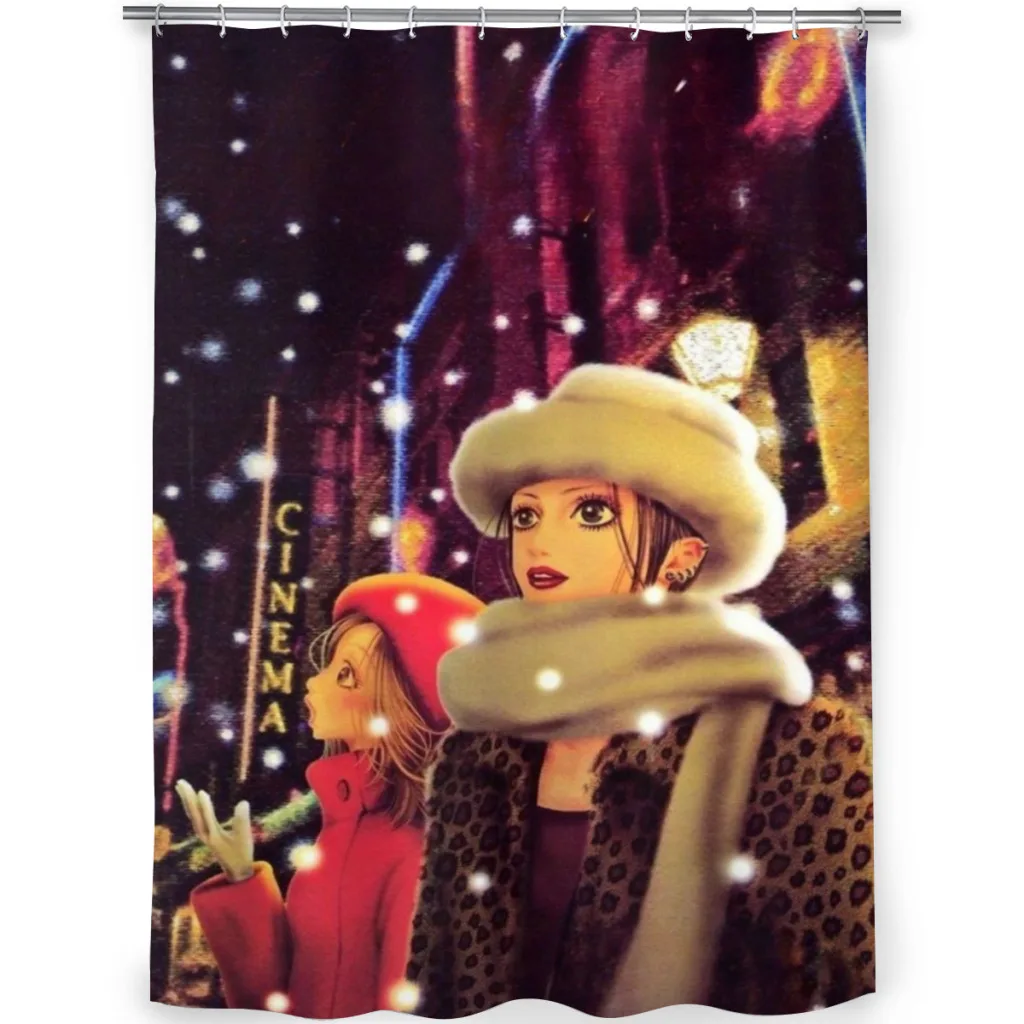 NANA Heroine Anime Shower Curtain