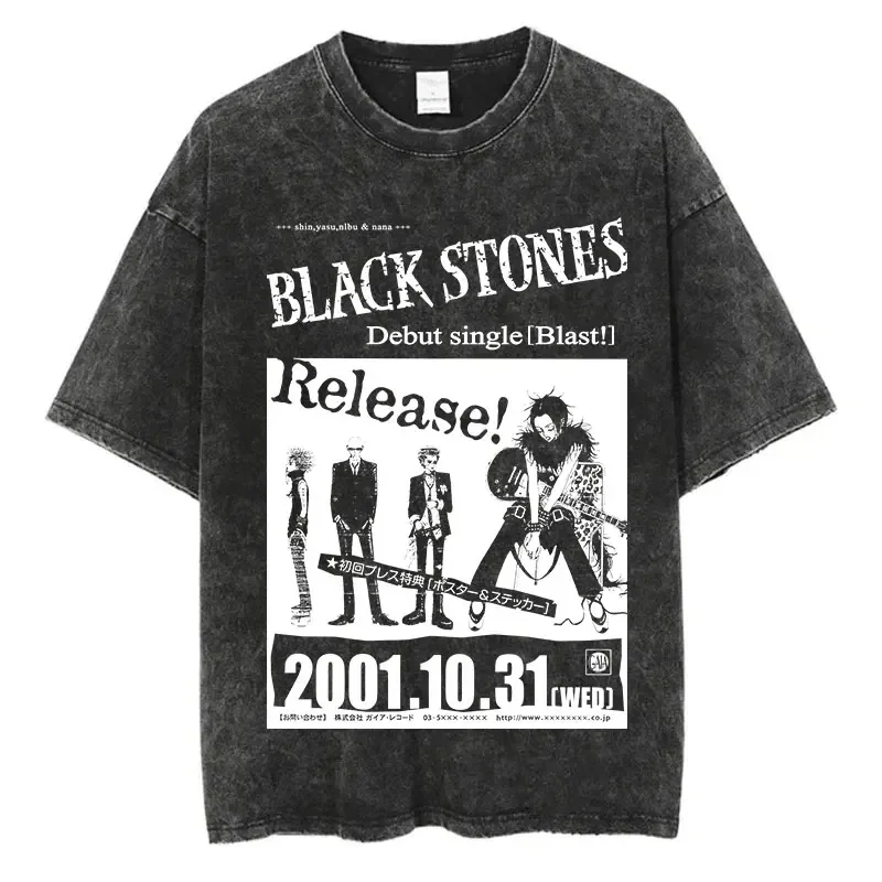 Vintage Nana Osaki Anime Mineral T-Shirt