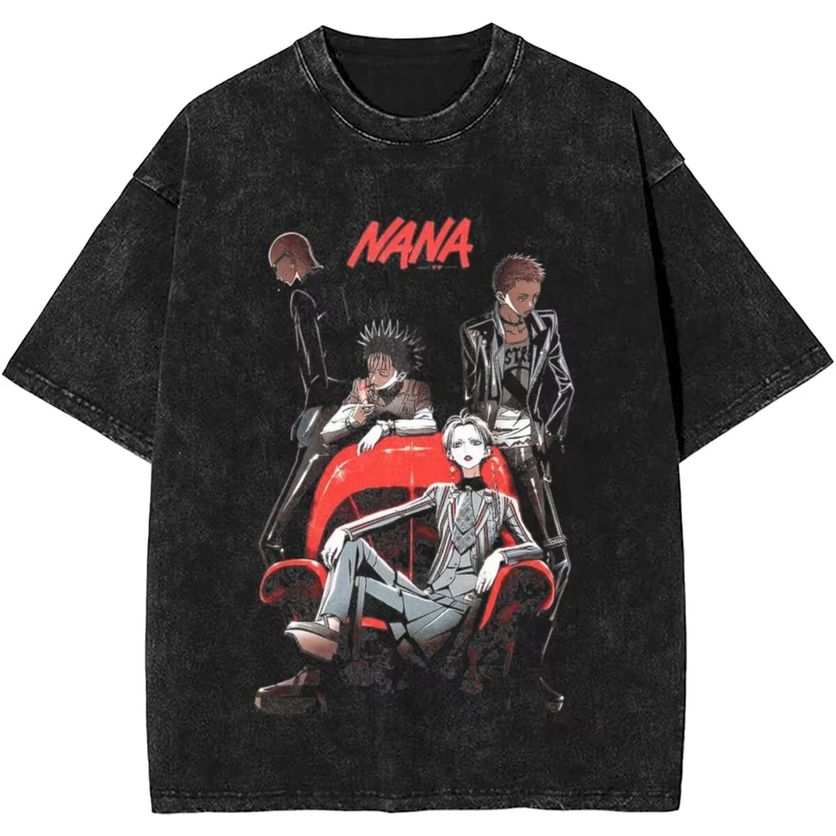 Fashionable Oversized Hip Hop Mineral T-Shirt