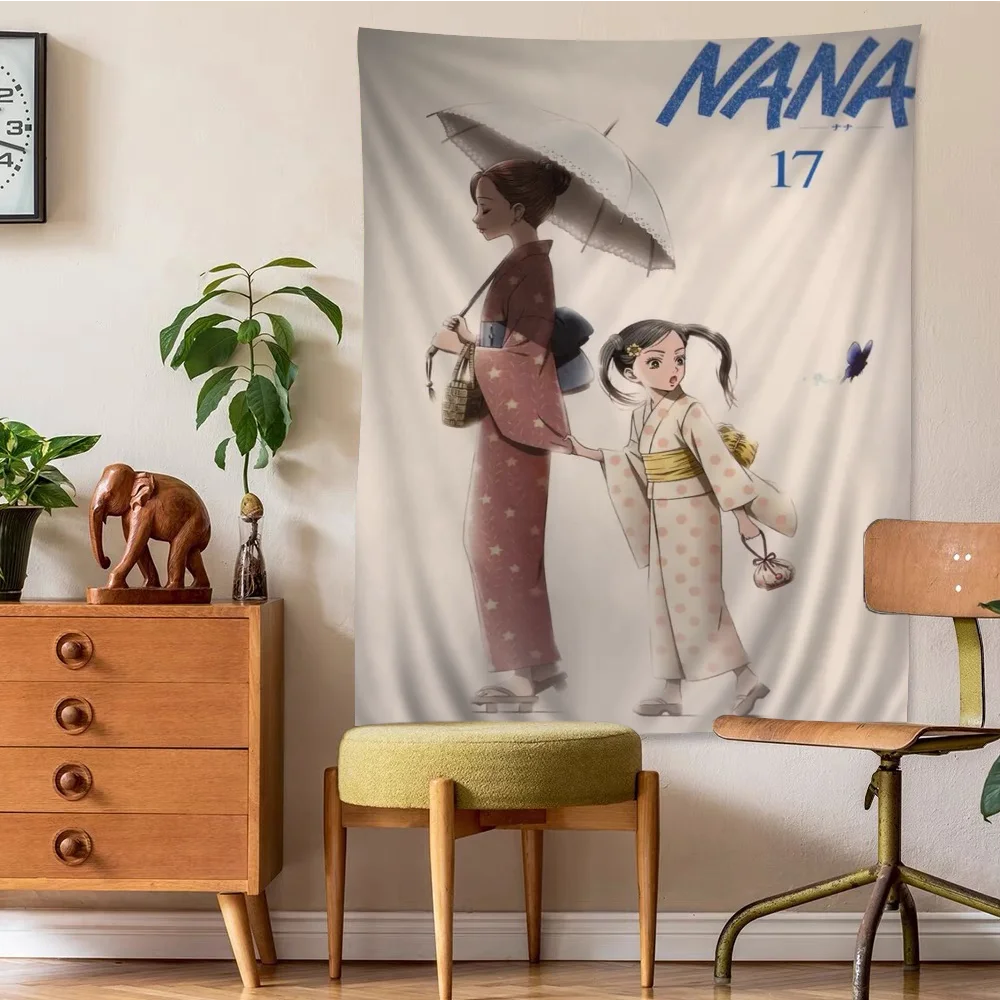 Cute NANA Girl Tapestry
