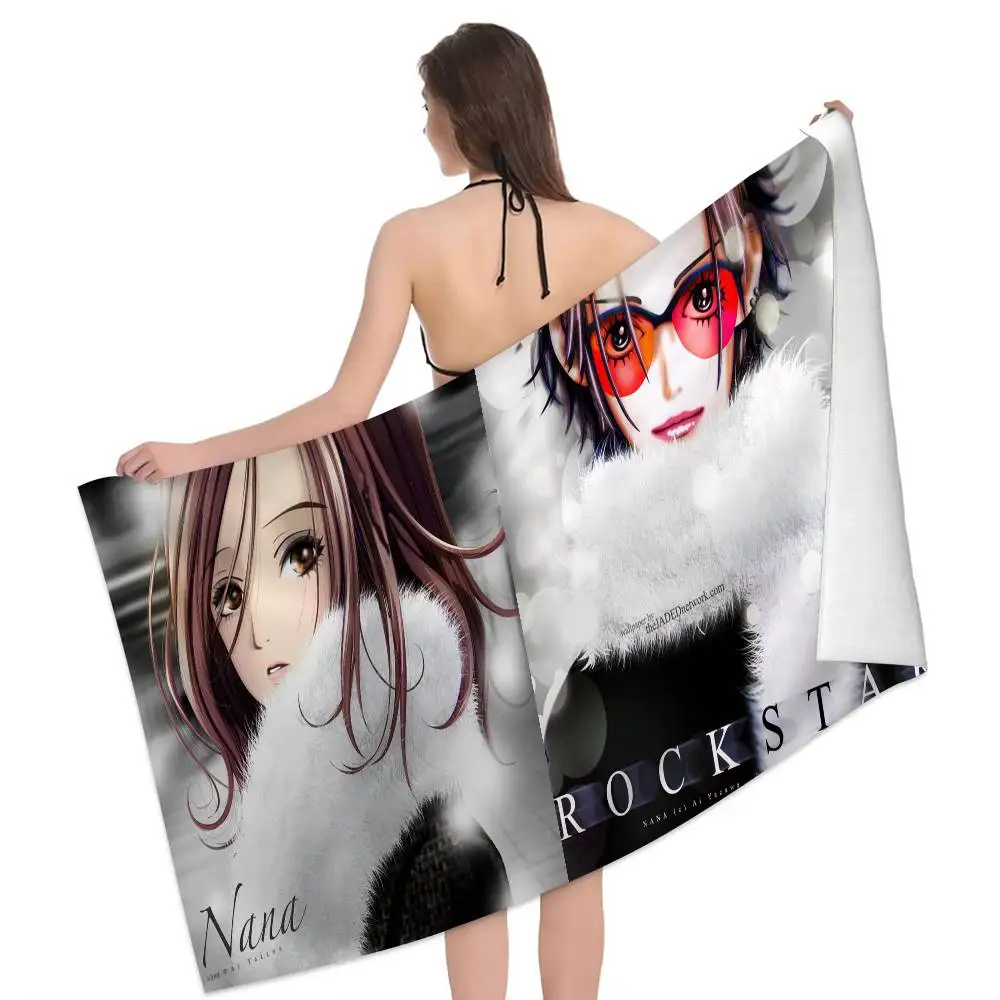 Nana Anime Girl Soft Printed Beach Towel