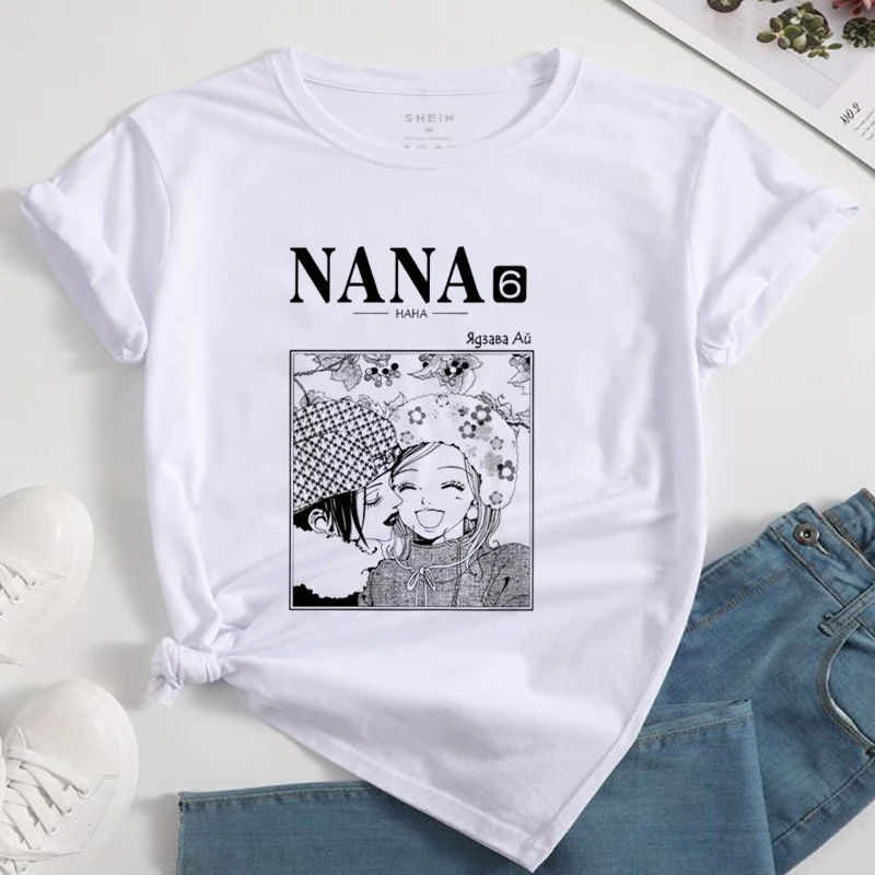 Japanese NANA Stylish Anime Girl Crop Top T-Shirt