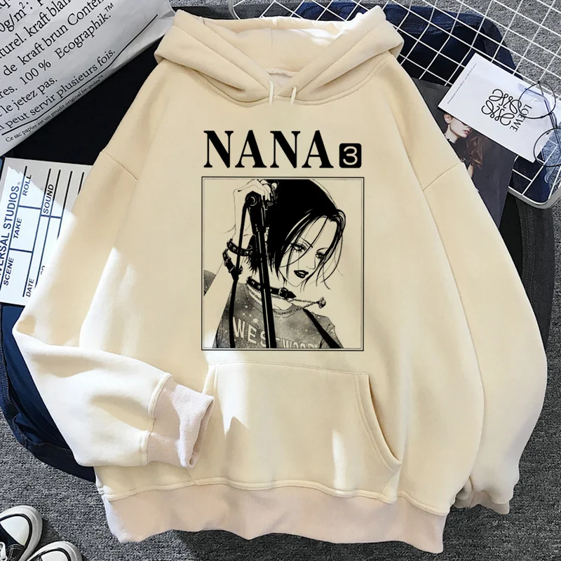 Nana Ulzzang Women Anime Loose Hoodie