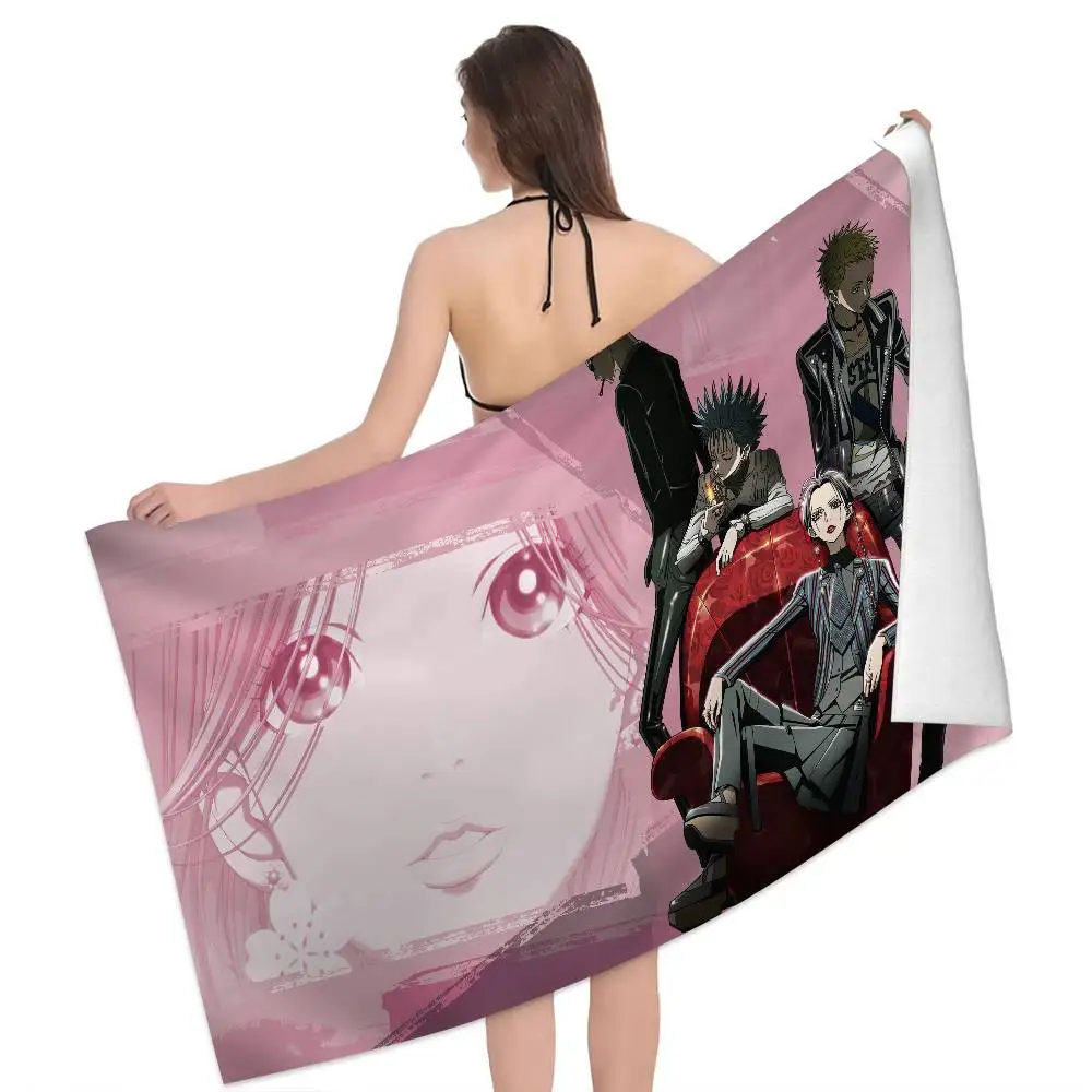 Absorbent Nana Anime Girl Beach Towel