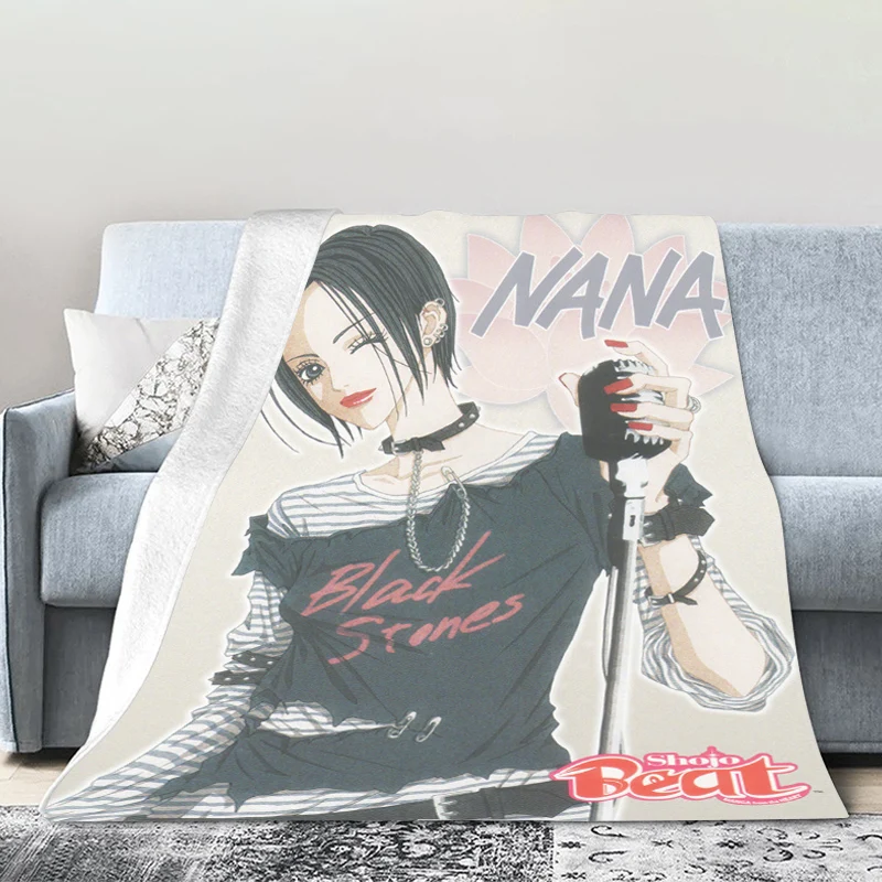 Cozy Japanese Harajuku Anime Girl Blanket