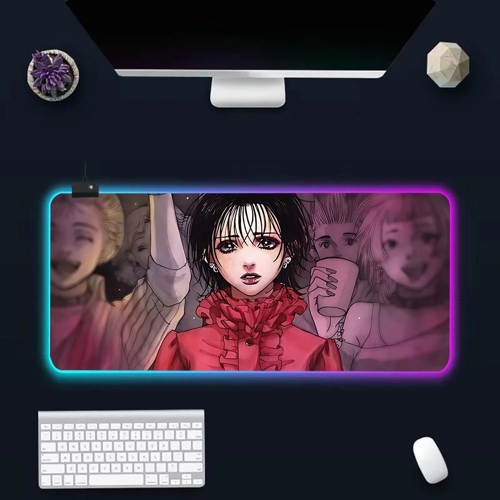 Anime Nana Osaki Girl Mouse Pad RGB