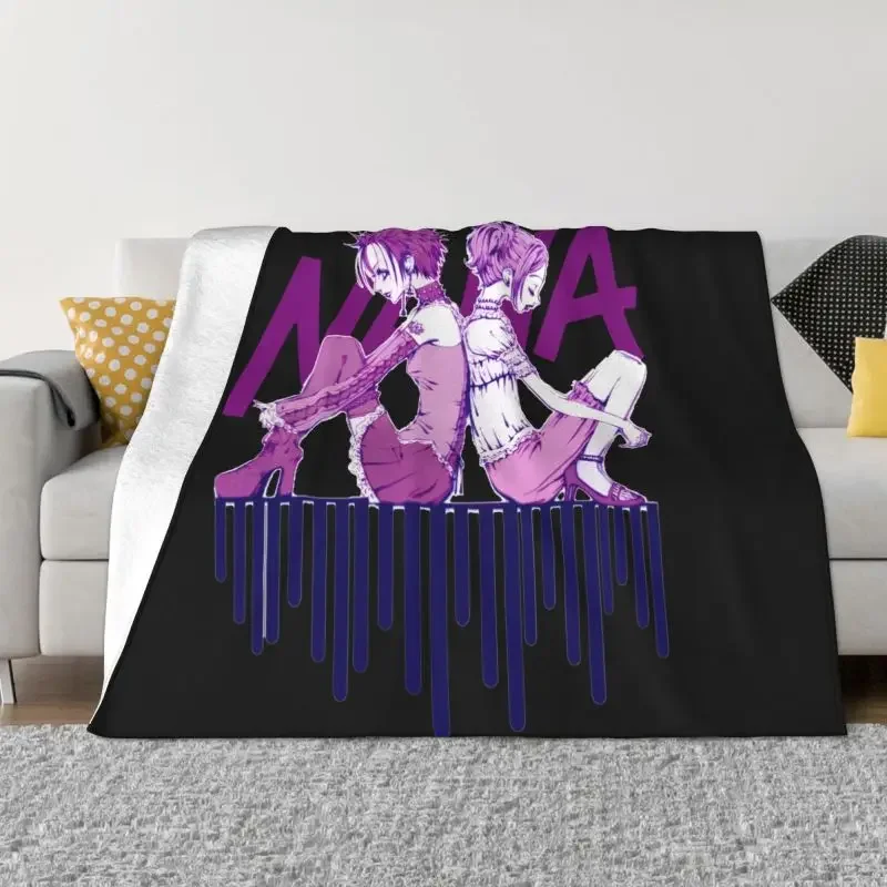 Soft Nana Osaki Anime Girl Throw Blanket