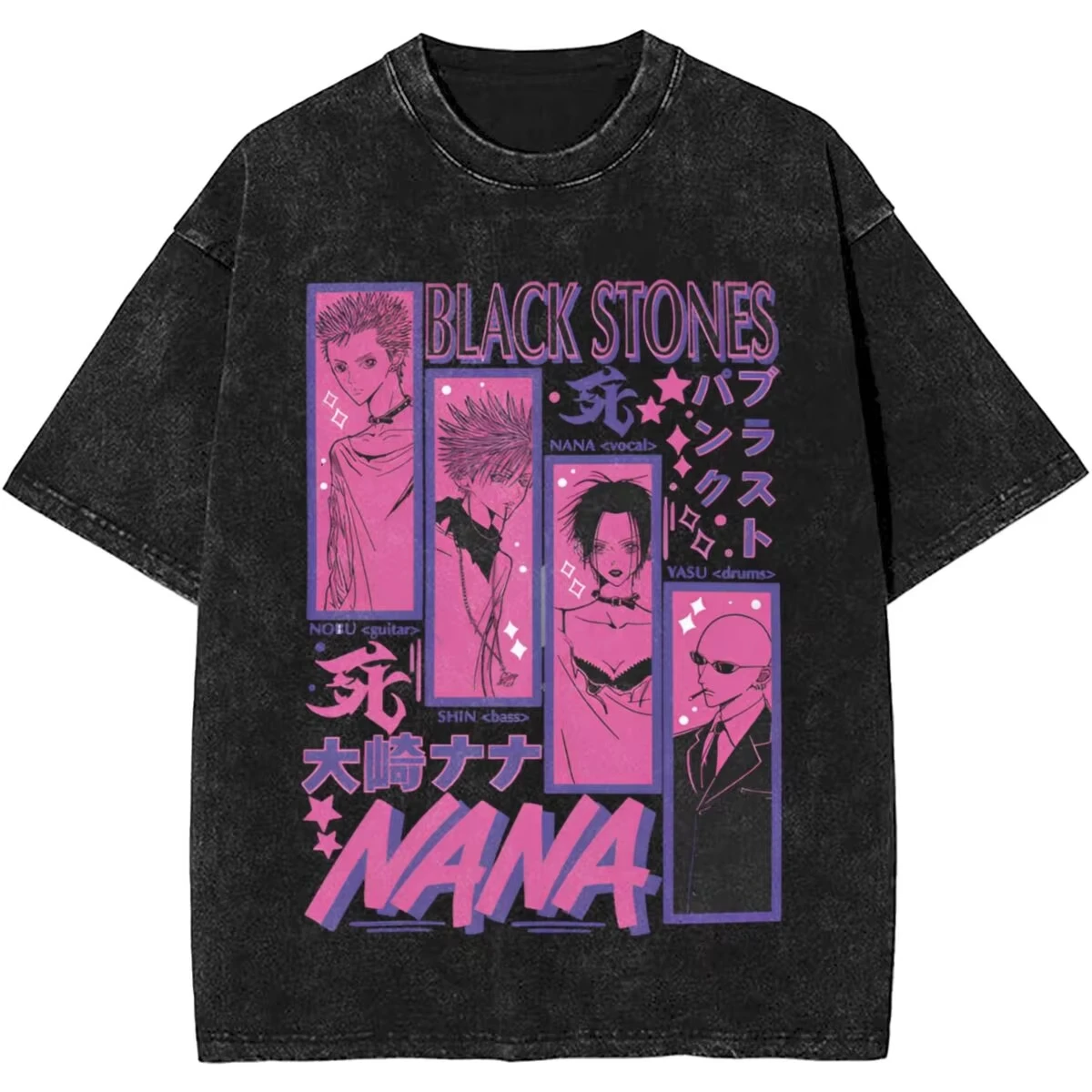 Hot Trend Vintage Washed Mineral T-Shirt