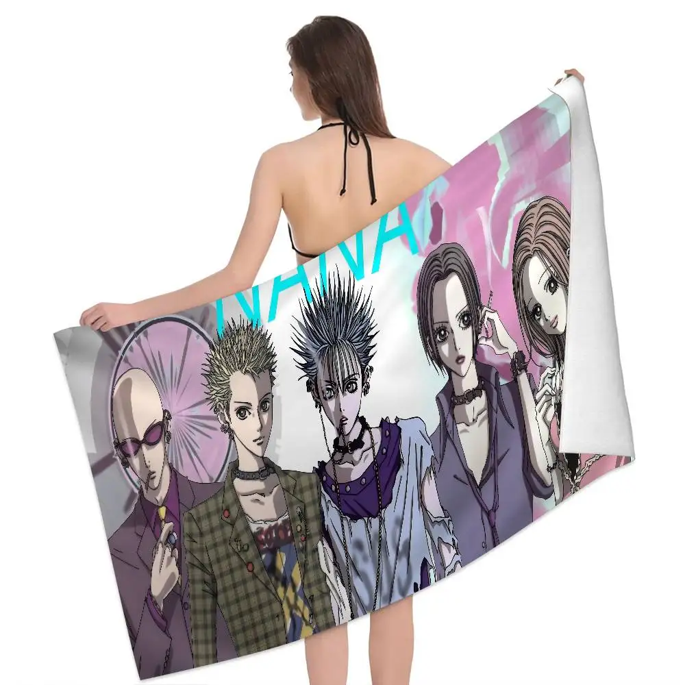 Nana Anime Soft Summer Girl Beach Towel