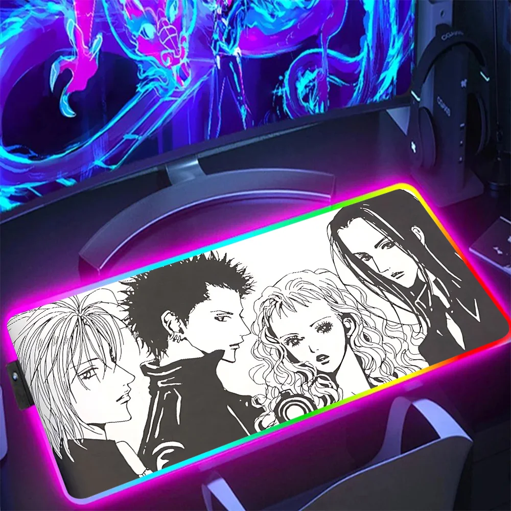 Nana Osaki Girl LED Light Mouse Pad RGB