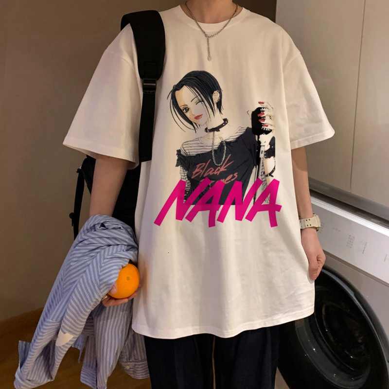 Nana Osaki Casual White Japanese Streetwear T-Shirt