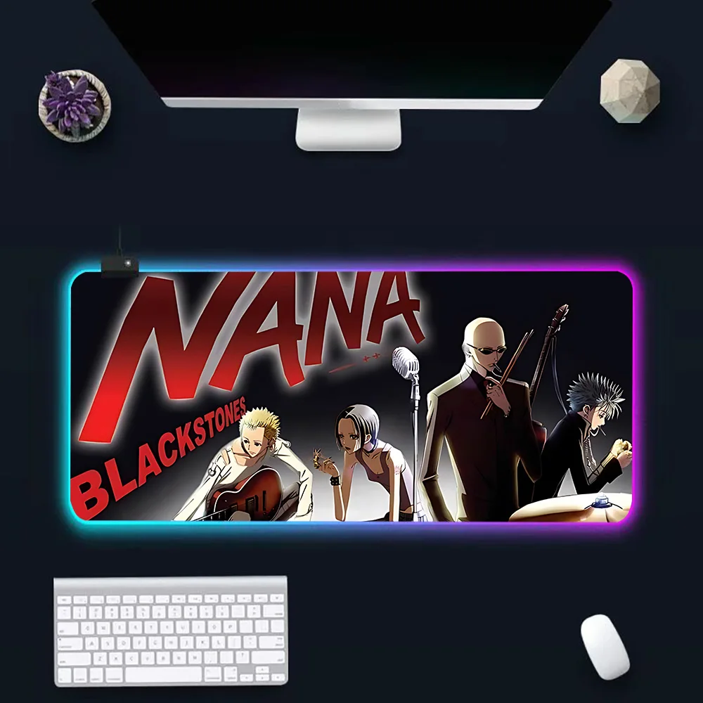 Anime Girl Nana Osaki RGB Mouse Pad RGB