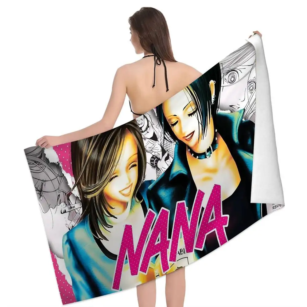 Soft Nana Anime Girl Beach Towel