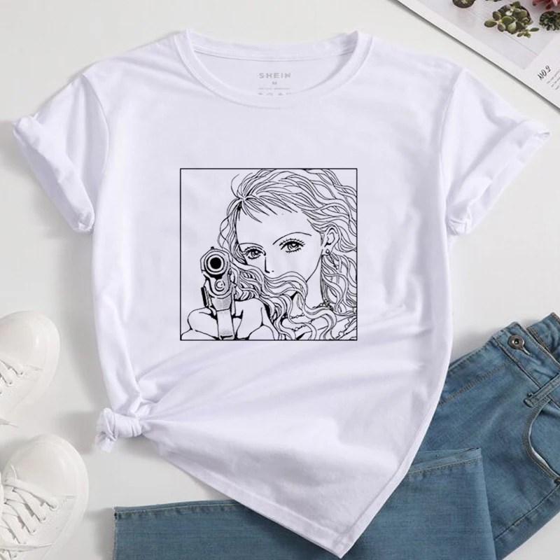 Cute NANA Japanese Anime Girl Crop Top T-Shirt