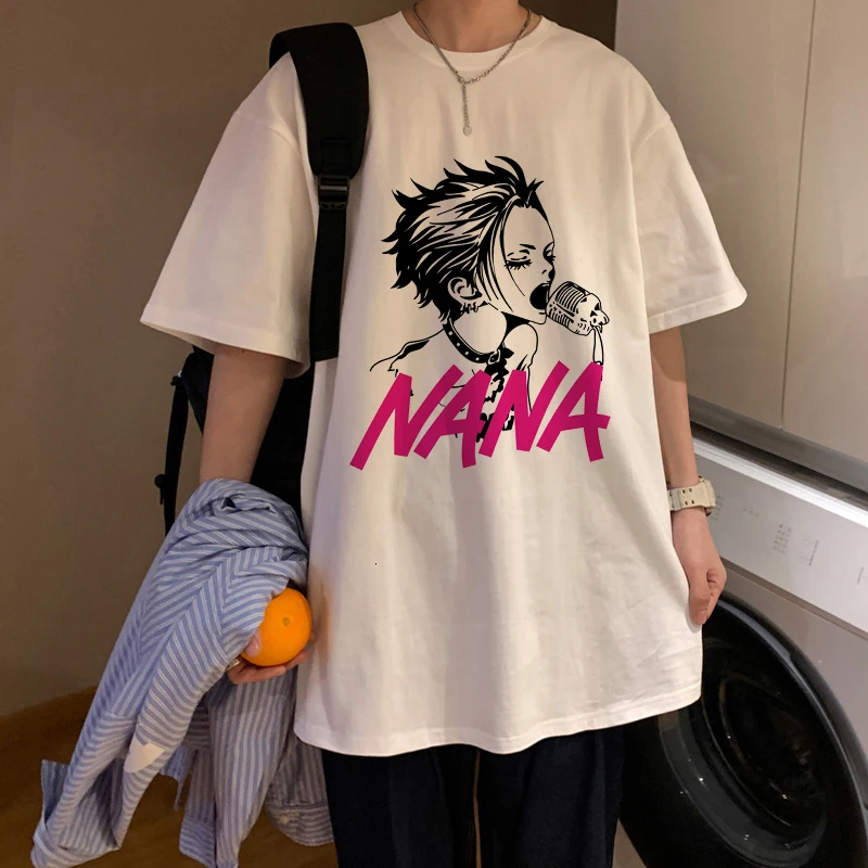 Nana Osaki White Casual Harajuku Streetwear T-Shirt