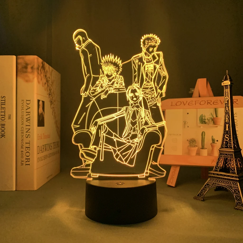 Cute Anime Nana Girl 3D LED