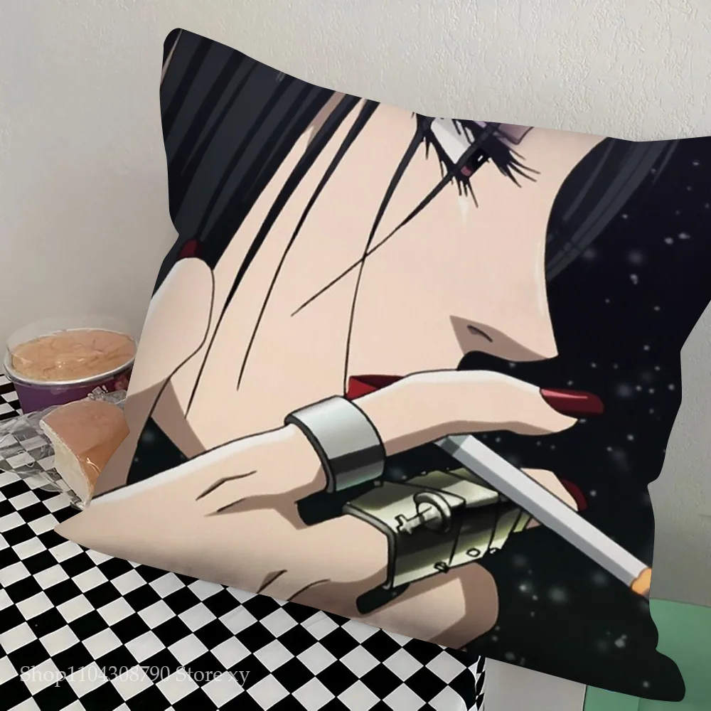 NANA Woman Sofa Short Plush Cartoon Pillow