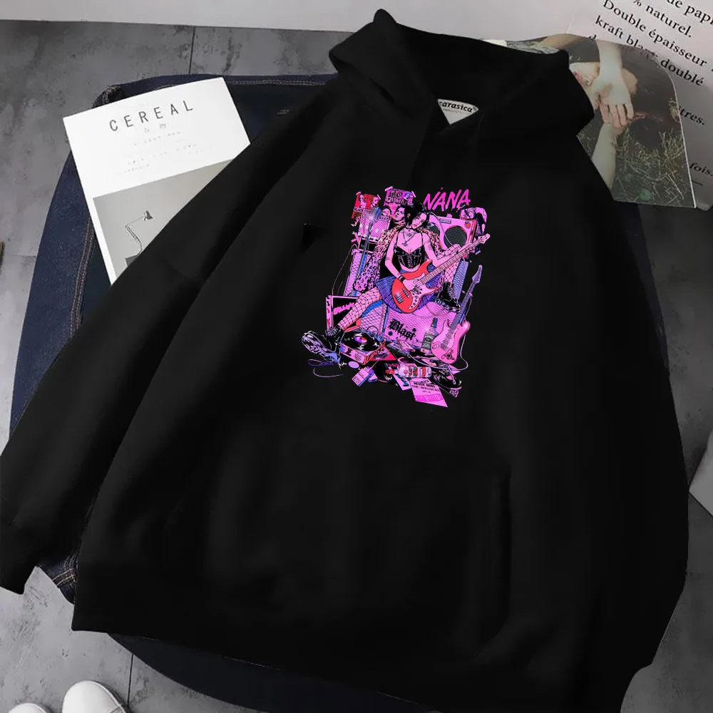 Nana patterned casual wear Y2K Hoodie