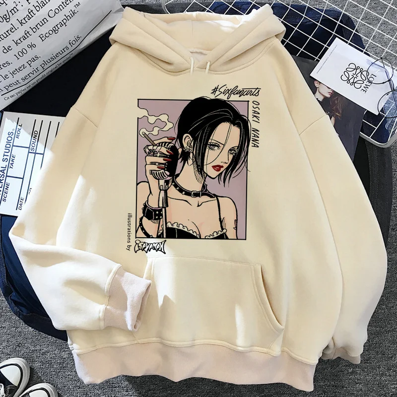 Nana Ulzzang Anime Fit Hip Hop Korea Hoodie