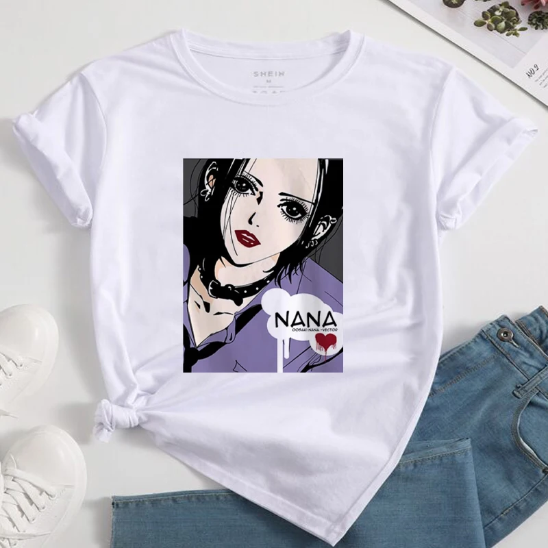 NANA Japanese Cute Anime Girl Crop Top T-Shirt
