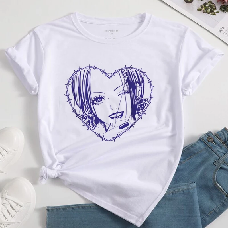 Cute NANA Harajuku Anime Girl Crop Top T-Shirt