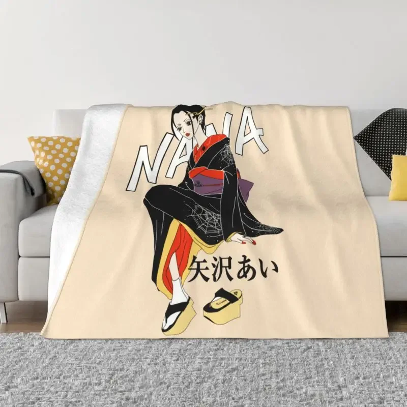 Harajuku Manga Girl Plush Blanket