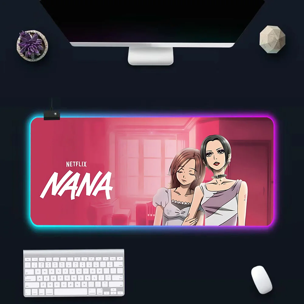 Nana Osaki Anime Girl Soft Mousepad RGB