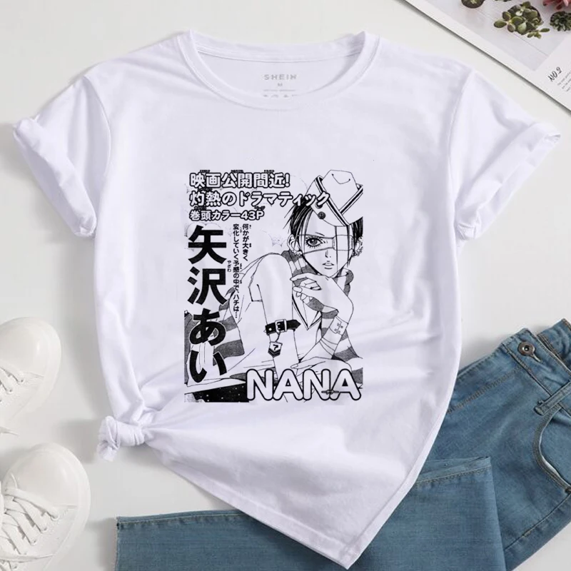 NANA Anime Girl Harajuku Cute Crop Top T-Shirt