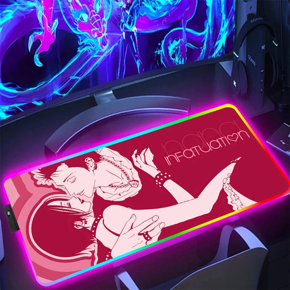 Nana Osaki Girl Desk Mouse Mat RGB