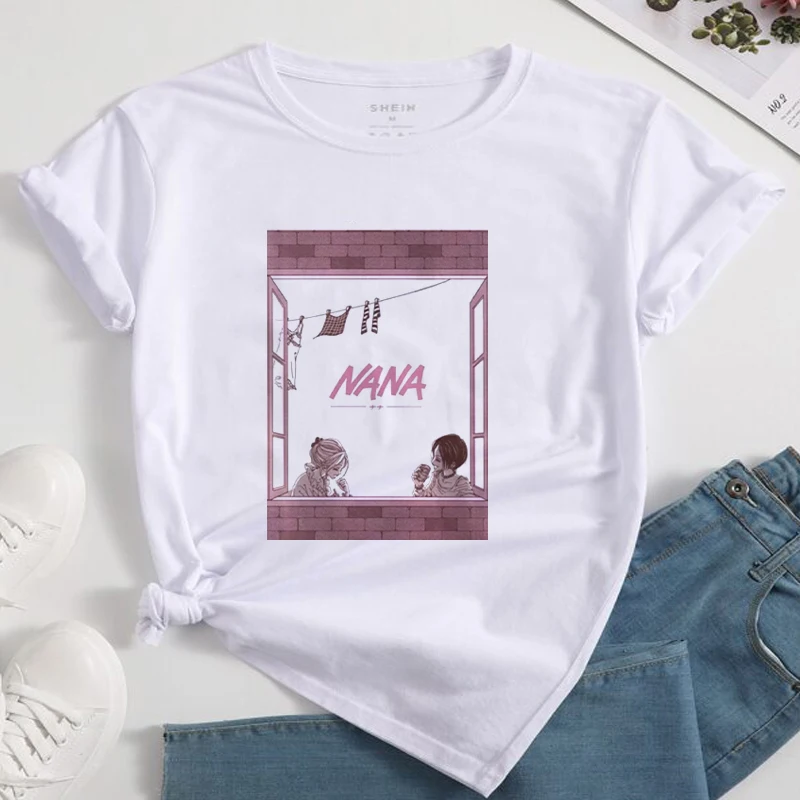 Summer NANA Harajuku Anime Girl Crop Top T-Shirt