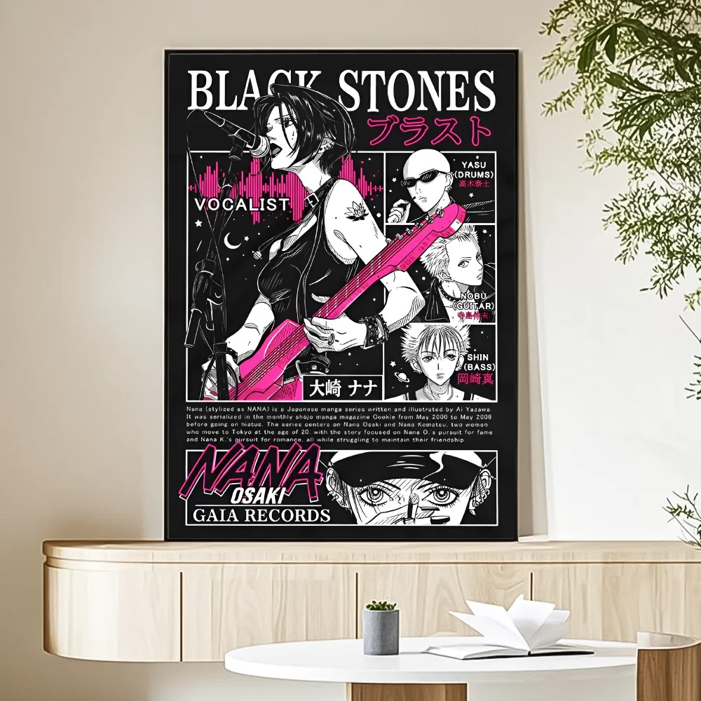 Stylish NANA Girl Wall Art