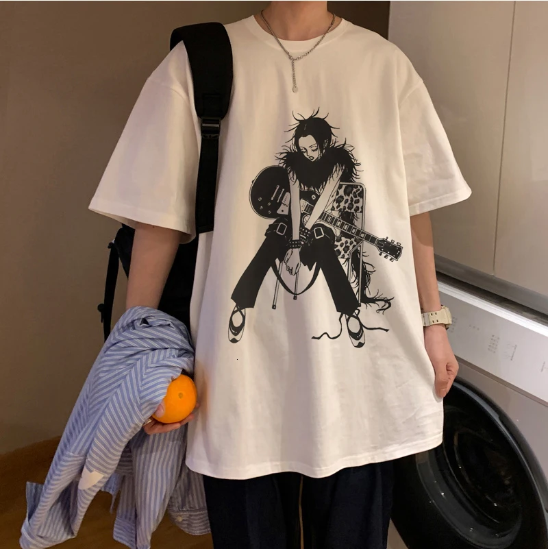 Nana Osaki White Kawaii Harajuku Clothes T-Shirt