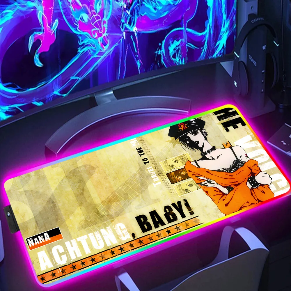 Nana Osaki Pretty Girl LED Mousepad RGB