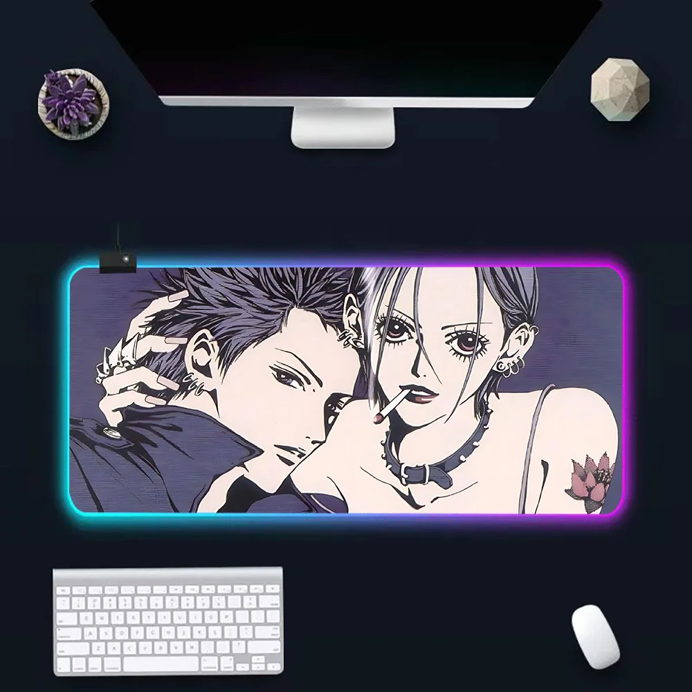 Anime Girl Nana Osaki LED Mousepad RGB