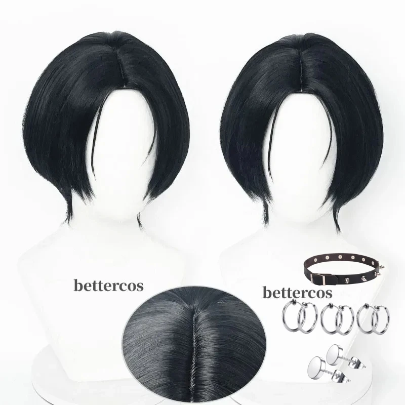 Anime NANA Oosaki Nana Short Black Cosplay Wig for Women