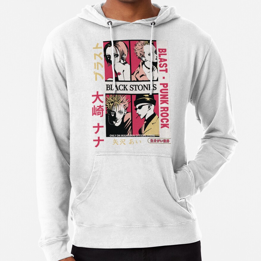 Black Stones Poster Nana Anime Art Hoodie