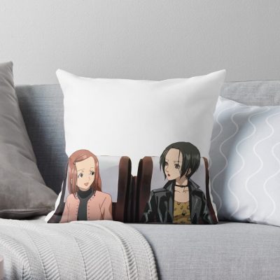 Komatsu Nana Sitting Throw Pillow
