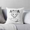 Black And White Nana Anime Throw Pillow