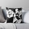 Black And White Nana Ai Yazawa Throw Pillow
