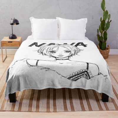 Black And White Nana Anime Throw Blanket