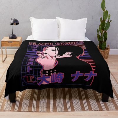 Nana Osaki V2 Black Stone Throw Blanket