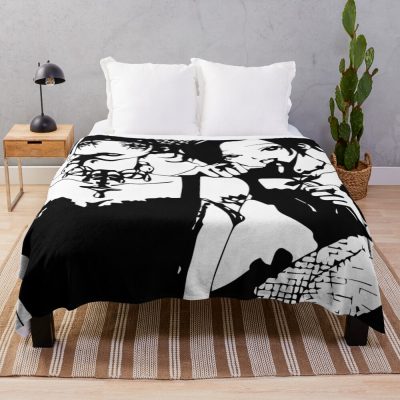 Black And White Nana Ai Yazawa Throw Blanket