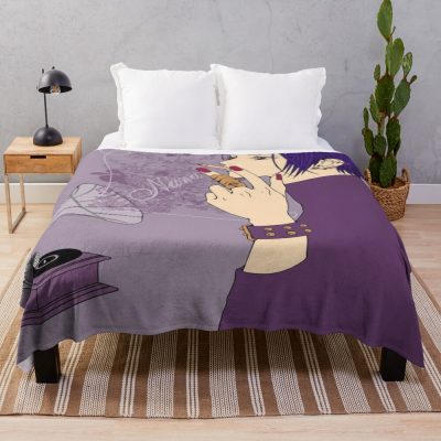 Retro Nana Anime Throw Blanket