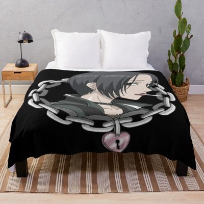 Nana Smoking With Acceessories Throw Blanket