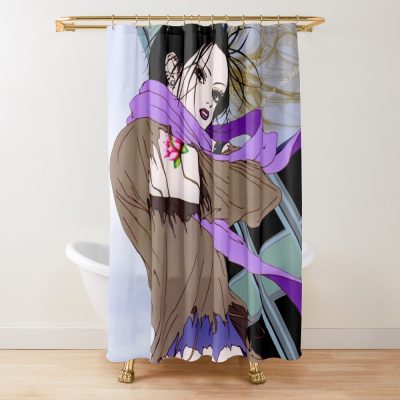 Nana With Rose Shower Curtain